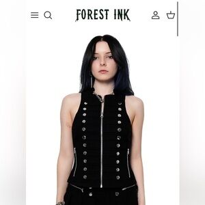 Forest ink drum line top